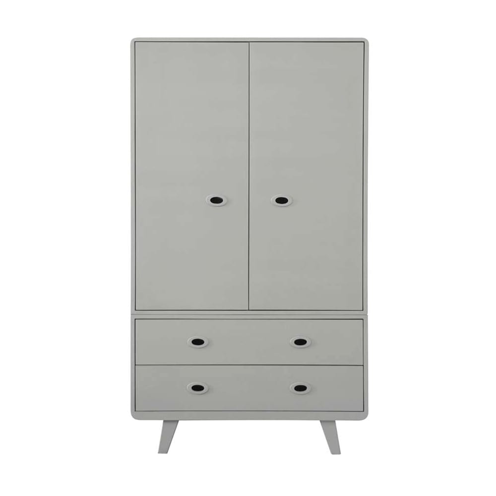 Laurette - Kleiderschrank Toi & Moi - Pale Grey