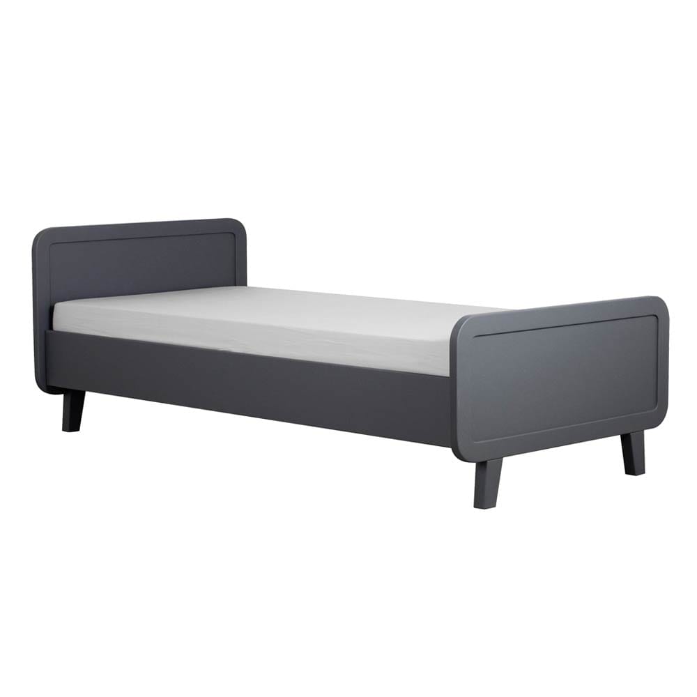 Laurette - Juniorbed Le lit rond 90 x 200 cm - Dark Grey