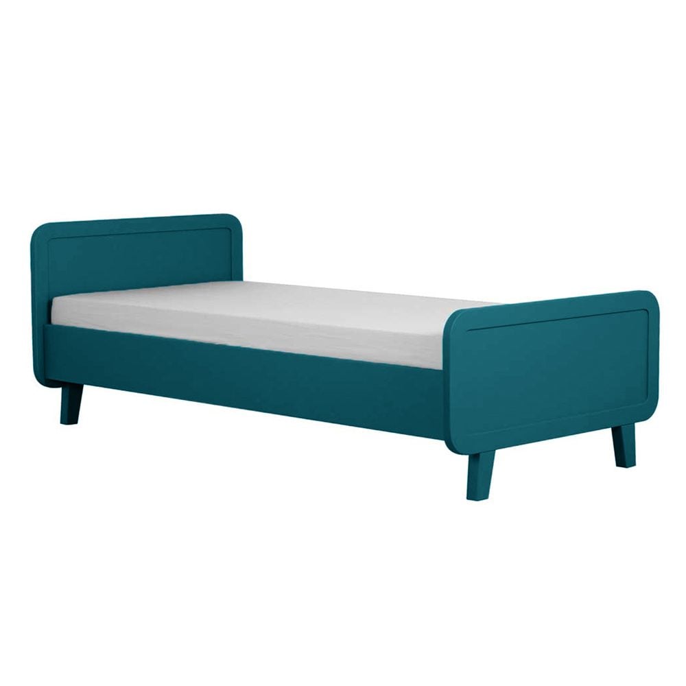 Laurette - Juniorbed Le lit rond 90 x 200 cm - Blue Canard