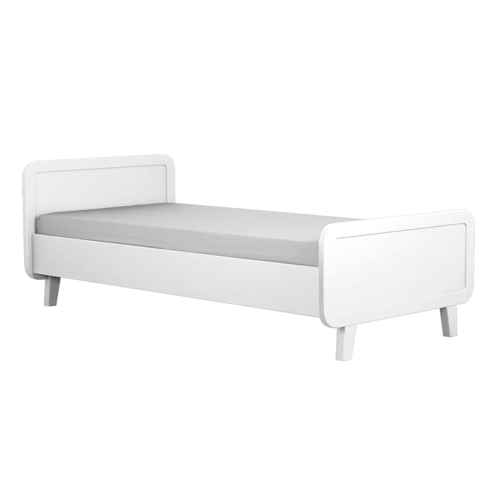 Laurette - Juniorbed Le lit rond 90 x 200 cm - White