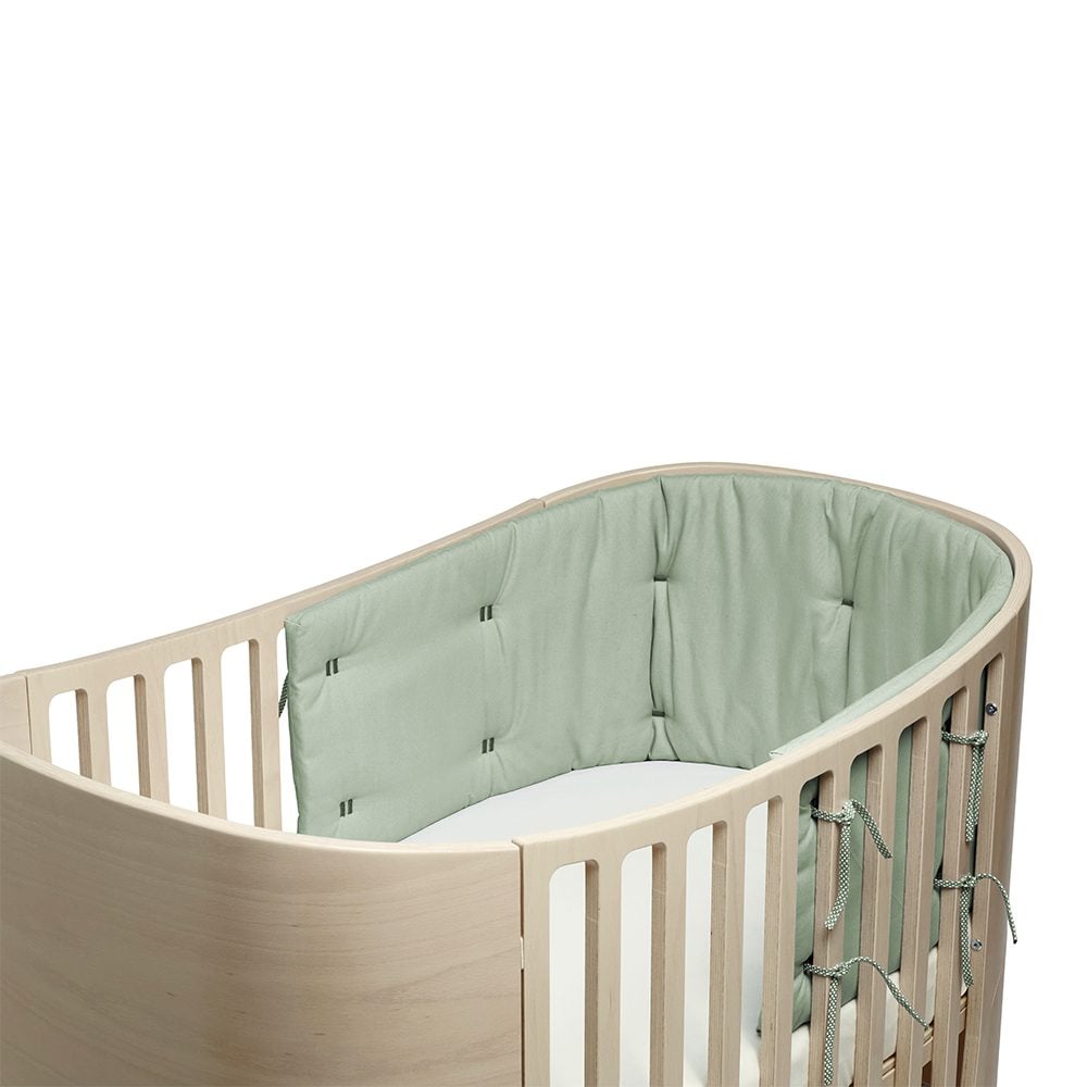 Leander - Bettnestchen für Classic Babybett - Sage Green