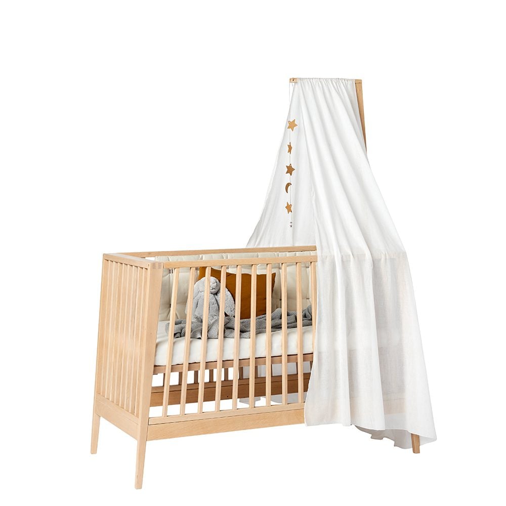 Leander - Linea + Luna Babybett - Betthimmel - Weiß