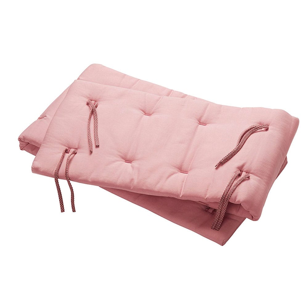 Leander - Bumper for Linea and Luna baby Cot - Dusty Rose