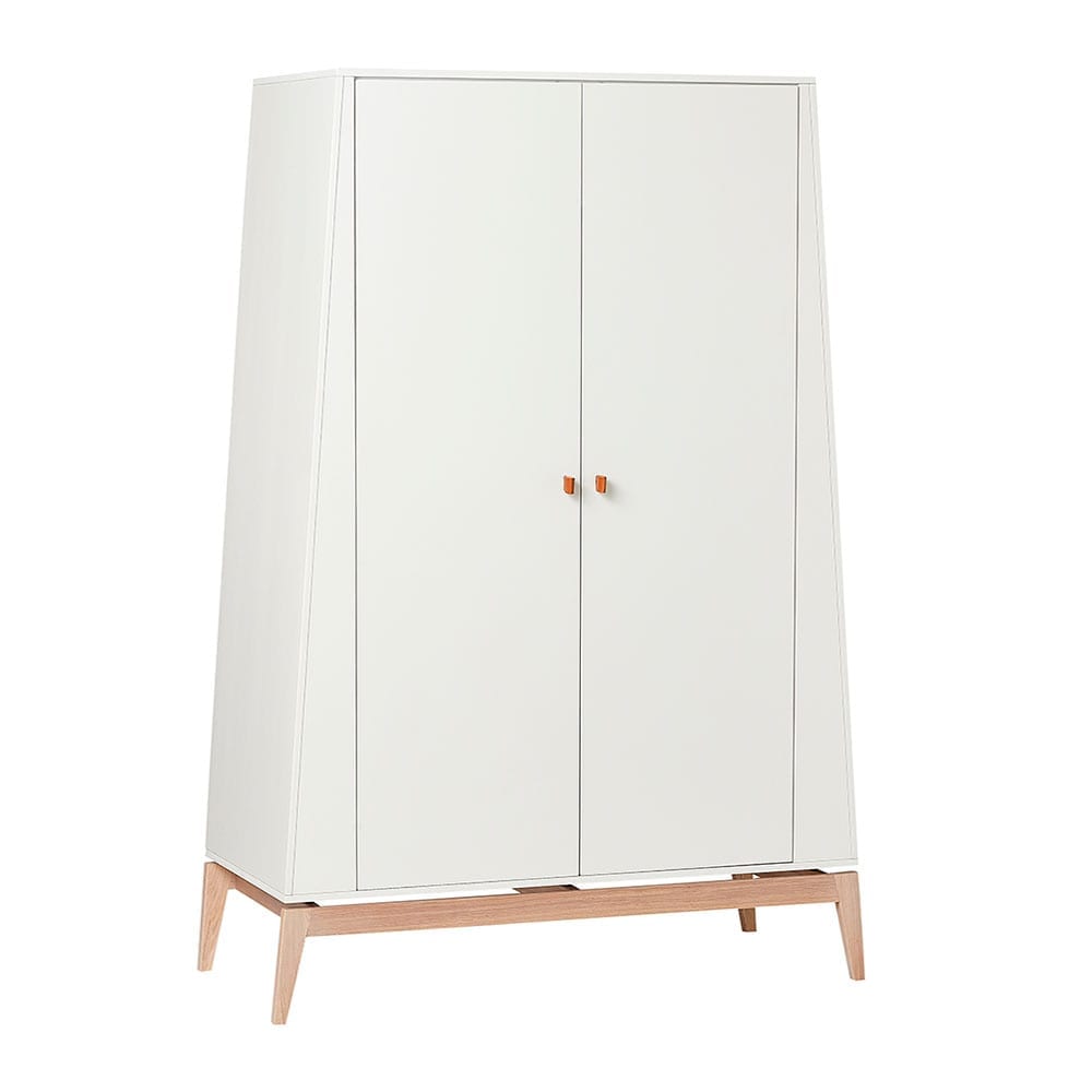 Leander - Luna - Kleiderschrank - Groß - Weiß/Eiche