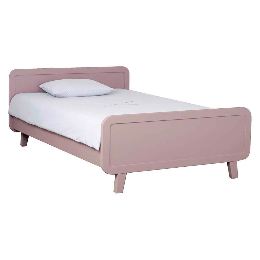 Laurette - Juniorbed Le lit rond 120 x 200 cm - Old Pink