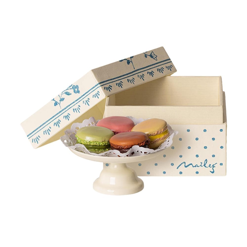 Maileg - Macarons et Chocolat Chaud - 5 cm