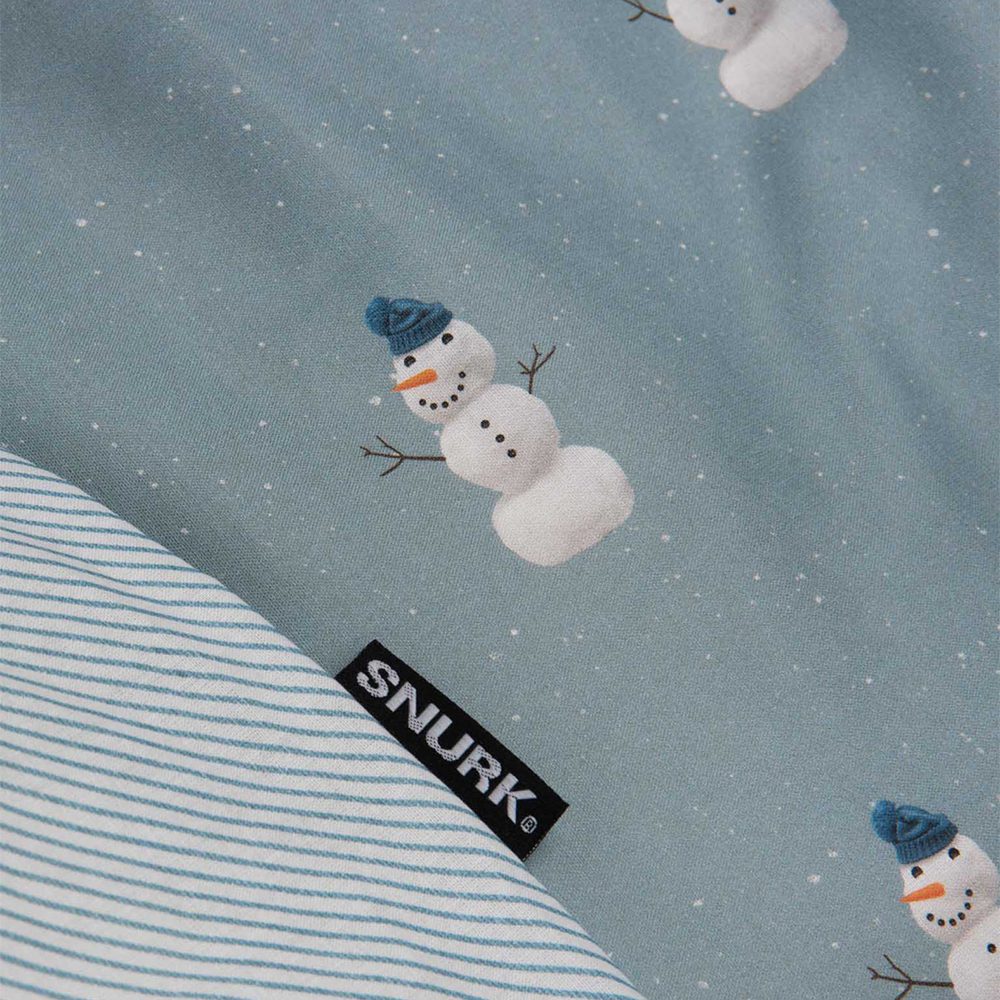 SNURK - Kids Duvet Cover Set - Mr. Snowman - NL 140 x 200/220 cm