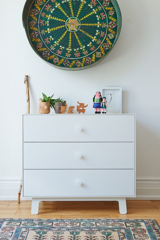 Oeuf NYC - Dresser Merlin 3 Drawers - Sparrow - White