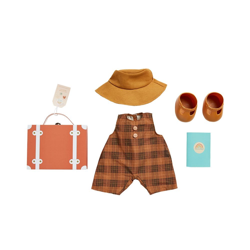 Olli Ella - Dinkum Doll - Travel Tog Set - Apricot