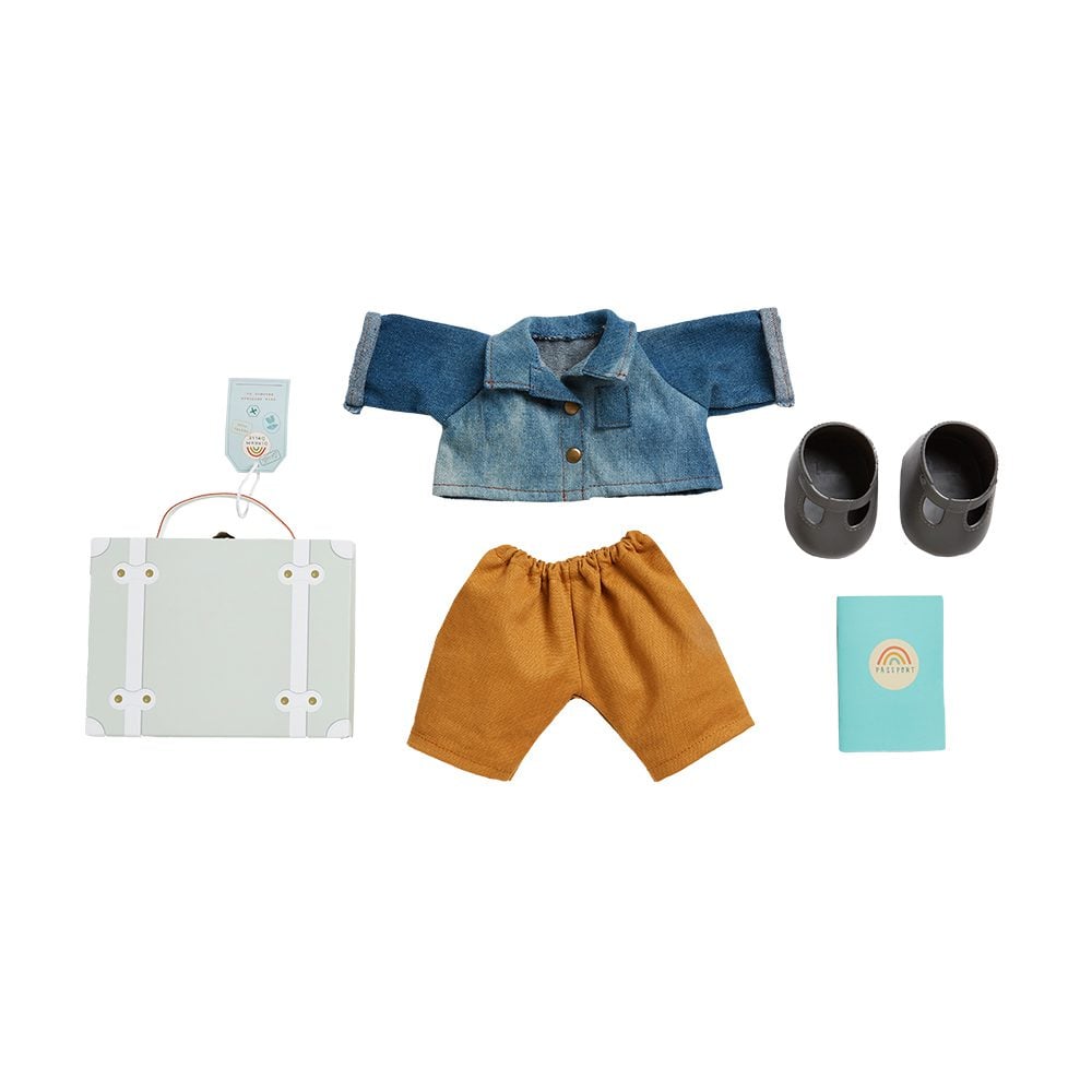 Olli Ella - Dinkum Doll - Travel Tog Set - Sage