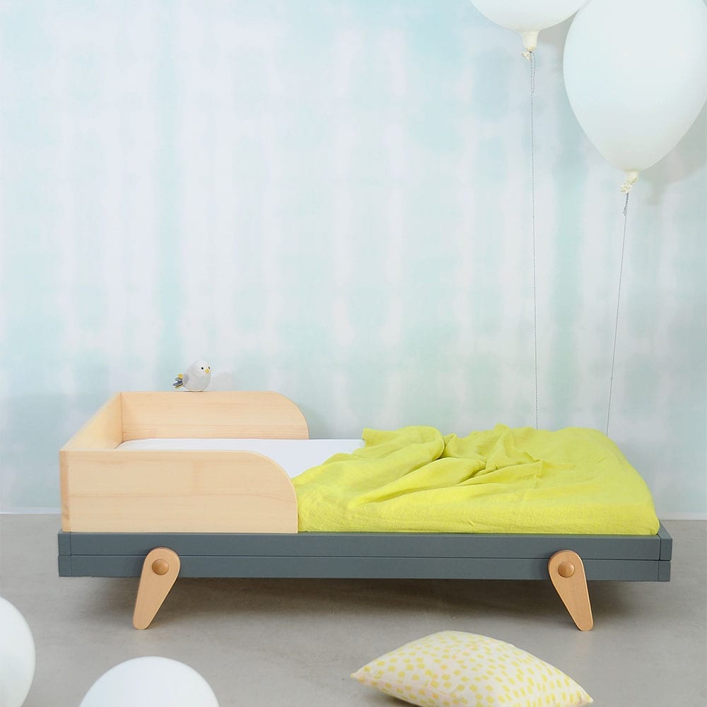 Laurette - Toddler Bed Lit Petipeton - 70 x 140 cm - White