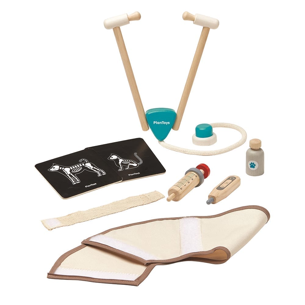 Plan Toys - Kinder Tierarzt Set