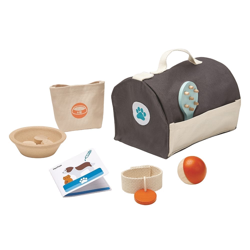 Plan Toys - Kinder Tierpflege Set