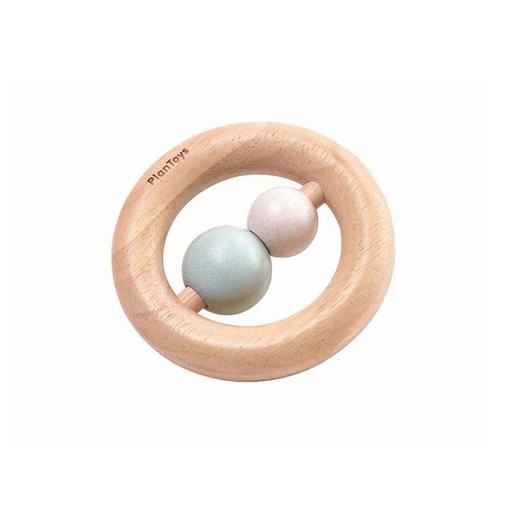 Plan Toys - Ring Rassel Pastel