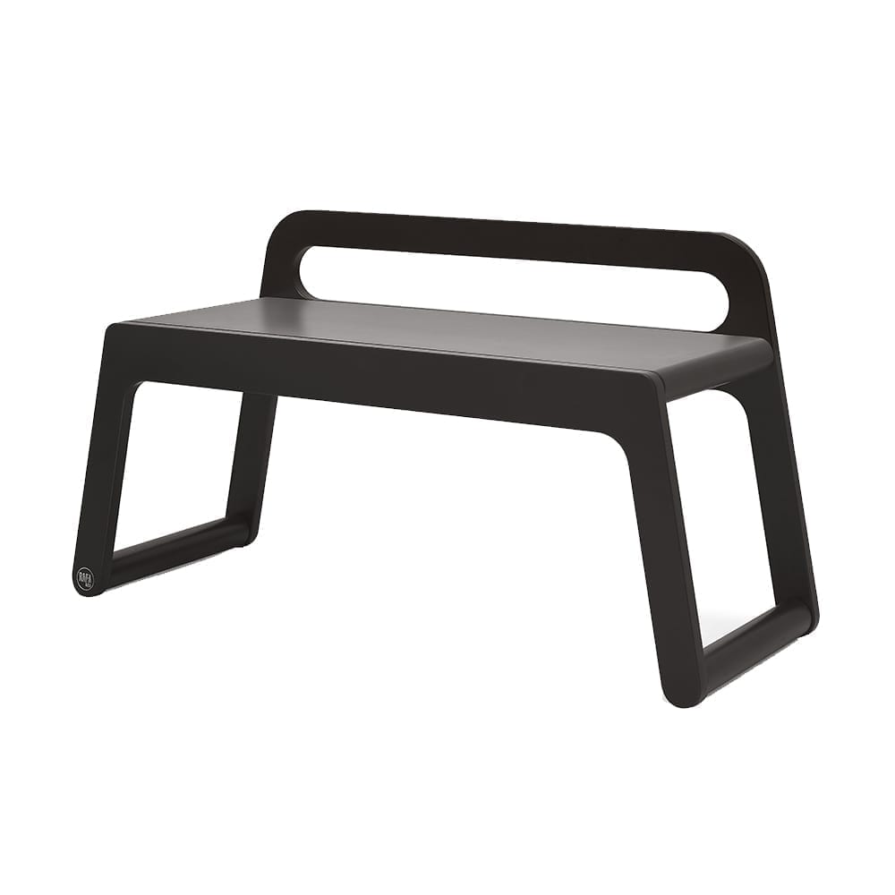 Rafa Kids - B Bench Kindersitzbank - Mit Rückenlehne - Schwarz - 90 cm