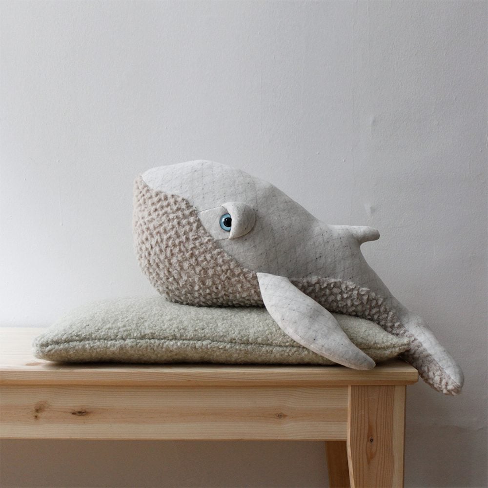 BigStuffed - Sea Collection - Small Albino Whale