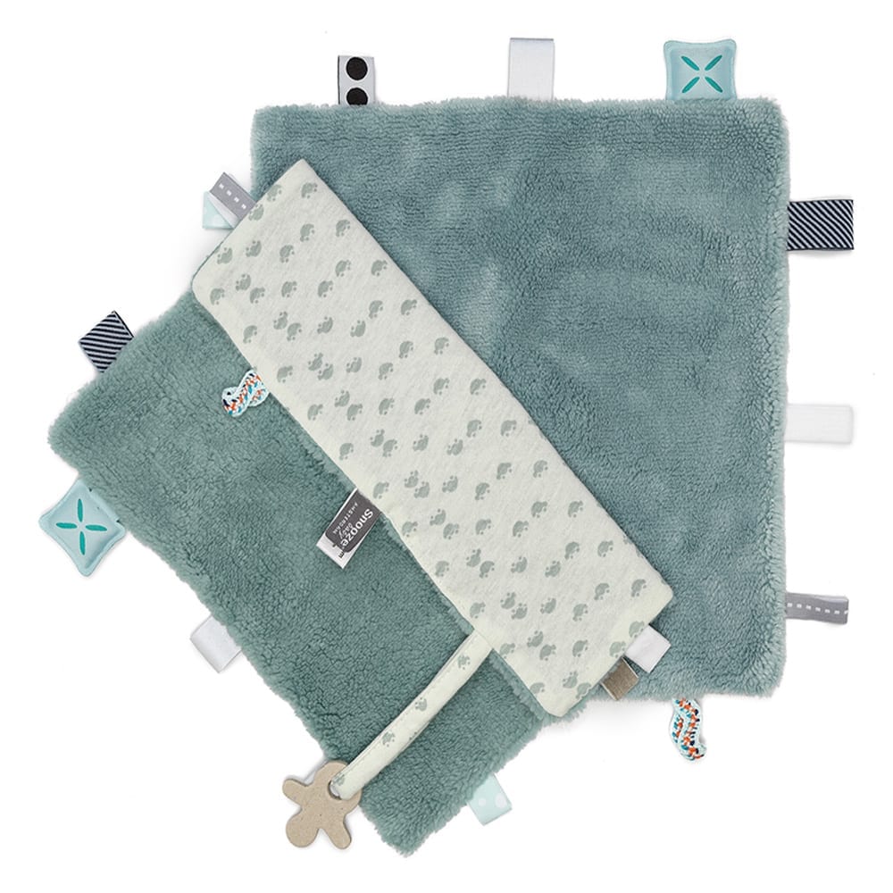 Snoozebaby Amsterdam - Knuffeldoek - Sweet Dreaming - Gray Mist