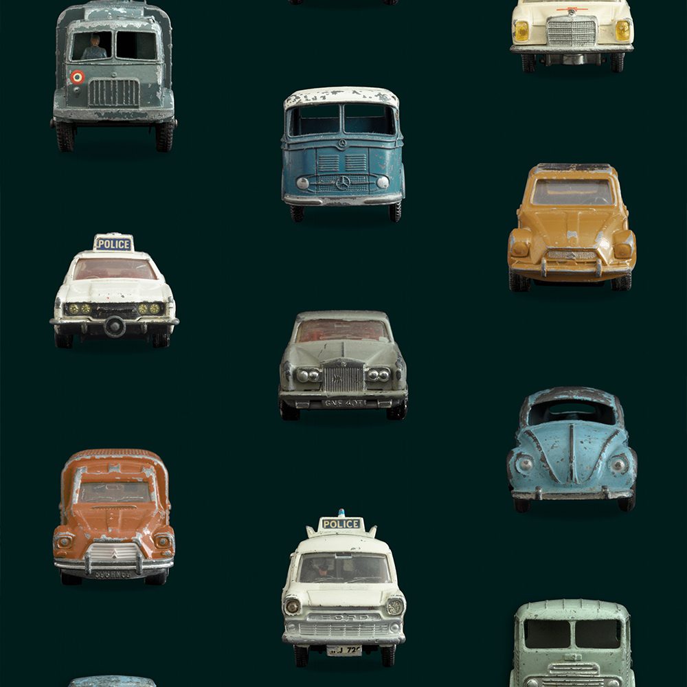 Studio Ditte - Kinderzimmertapete - Cars Dark