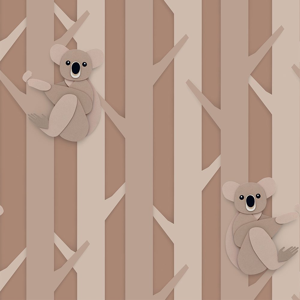 Studio Ditte - Kinderzimmertapete - Koala Nougat