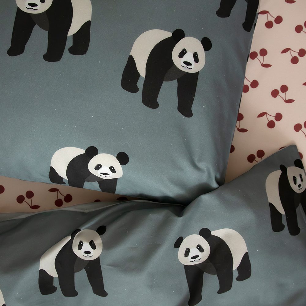 Studio Ditte - Duvet Cover Junior - Panda - 120 x 150 cm