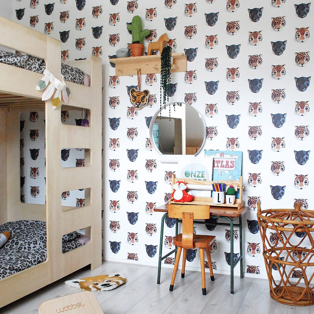 Studio Ditte - Wallpaper Kids Room - Panthera