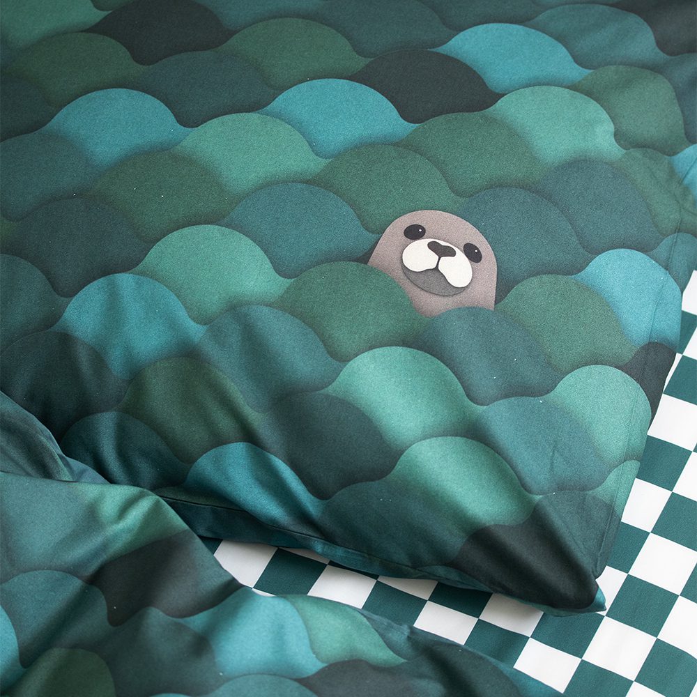 Studio Ditte - Kids Duvet Cover - Seals - 140 x 200/220 cm