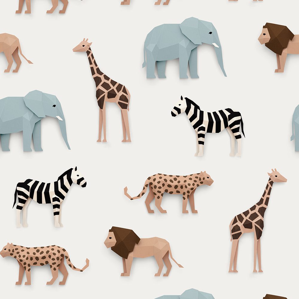 Studio Ditte - Behang Kinderkamer - Safari