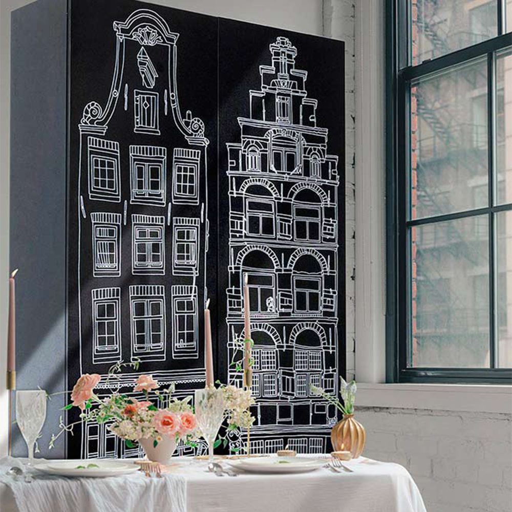 This is Dutch - Cabinet Amsterdam - Bellgable - Black XL