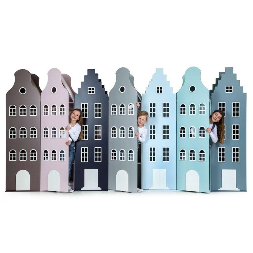 This is Dutch - Cabinet Amsterdam - Stairgable - White - 198 x 55 x 55 cm