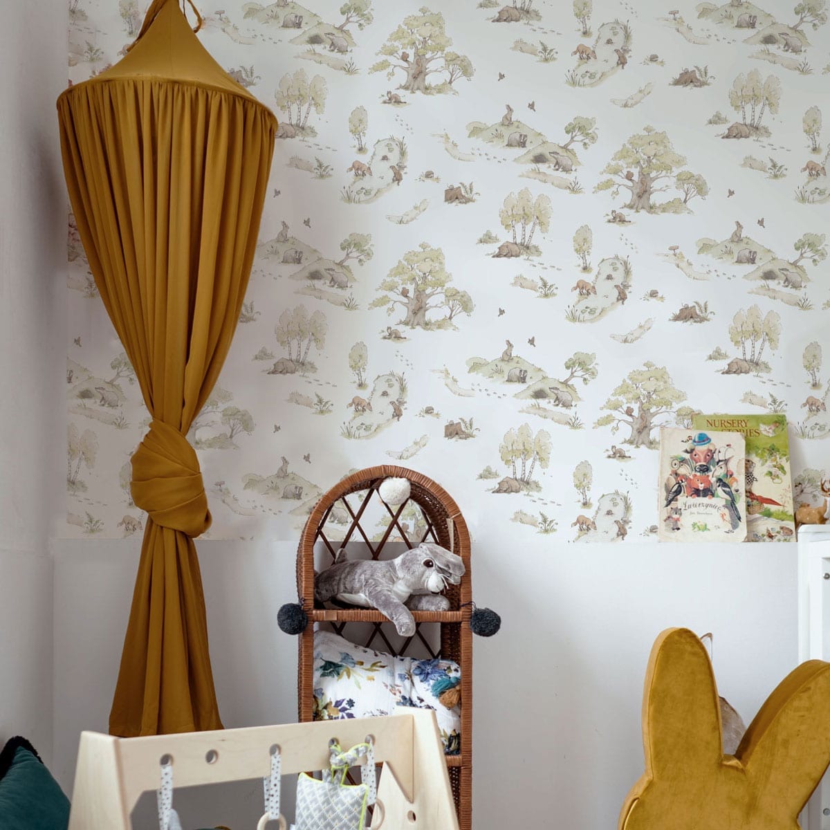 Dekornik - Wallpaper - Fairytale Forrest - 100 x 280 cm