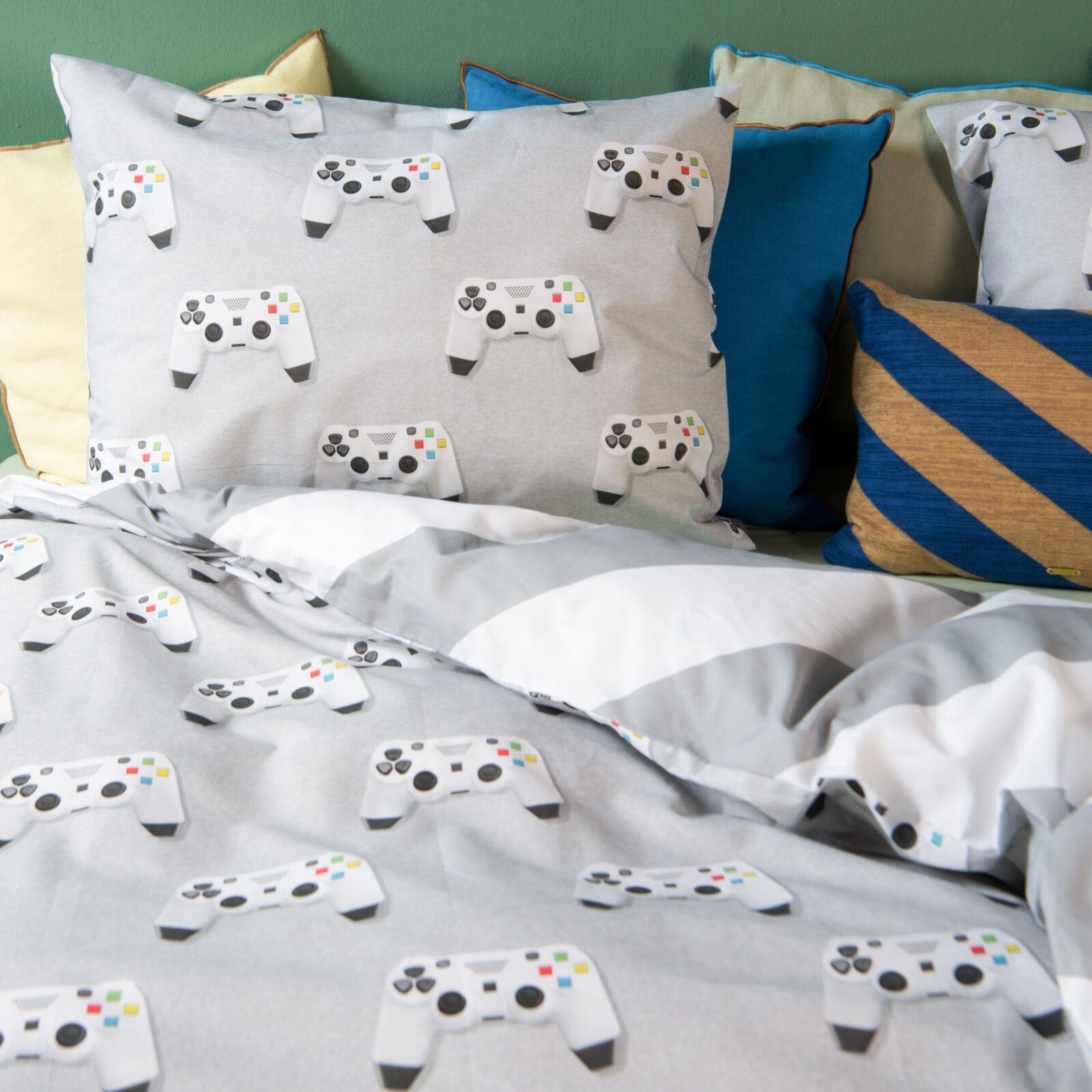 SNURK - Kids Duvet Cover Set - Gamer - NL 140 x 200/220 cm