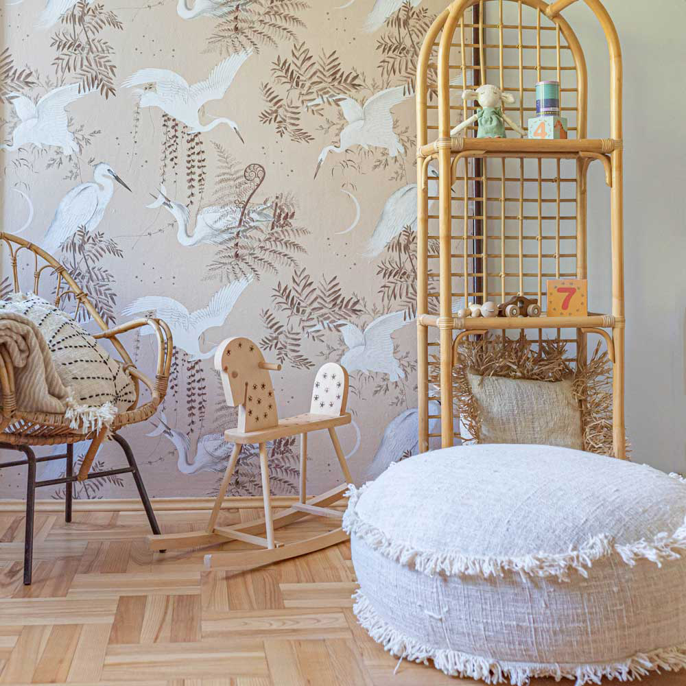 Dekornik - Kidsroom Wallpaper - Herons