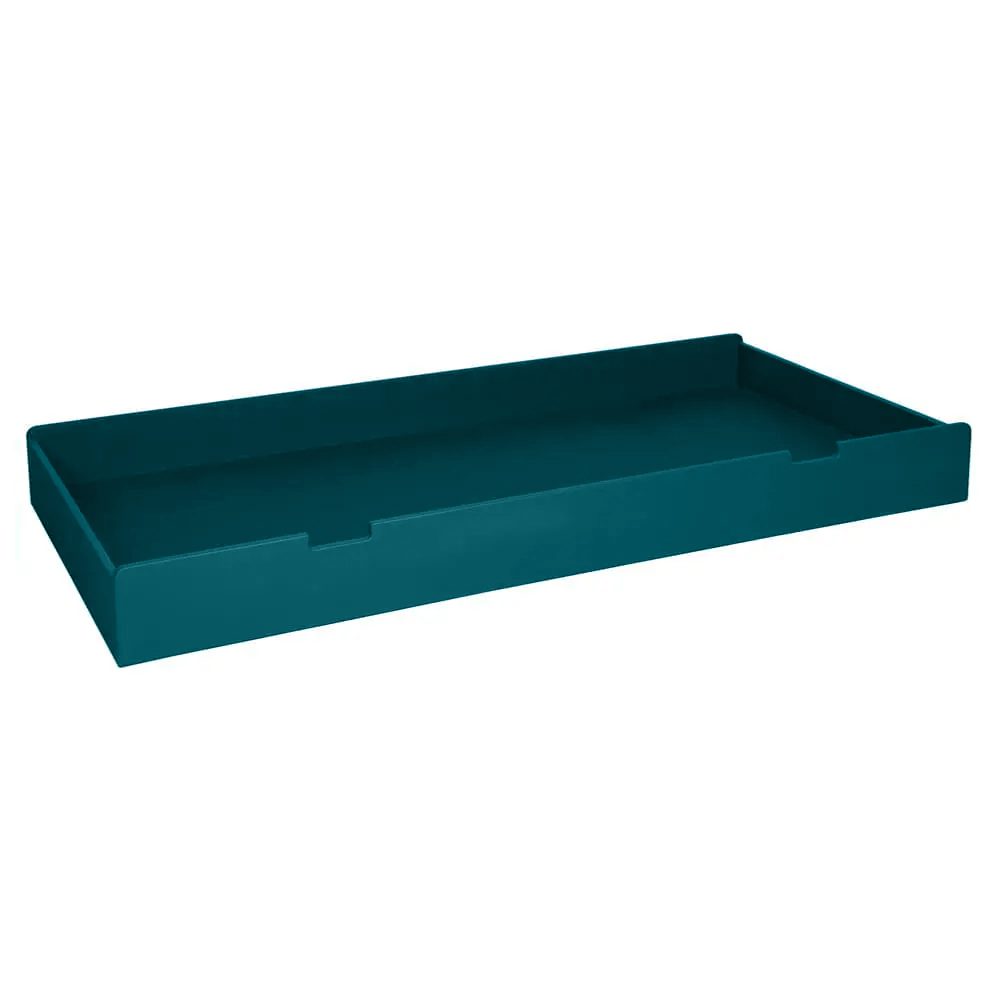Laurette - Gästebett zum Ausziehen Le lit rond 90 x 200 cm - Blue Canard
