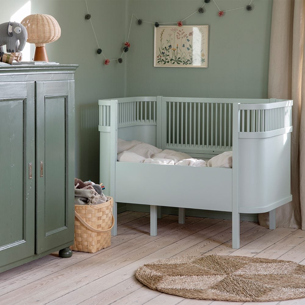 Sebra - Baby & Junior Bed - The Sebra Bed - Mist Green