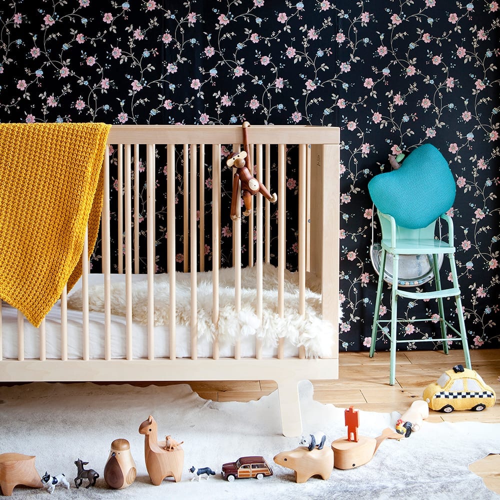 Oeuf NYC - Baby Cot - Sparrow - Birch
