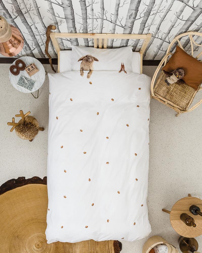 SNURK - Kids Duvet Cover Set - Furry Friends - NL 120 x 150 cm