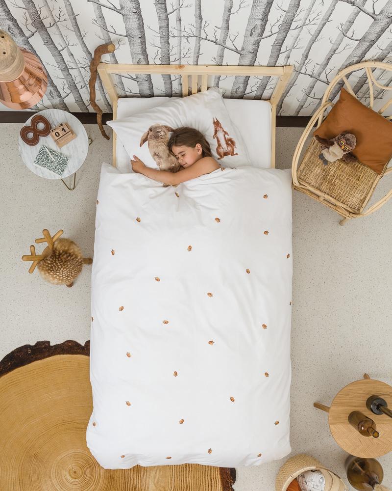 SNURK - Kids Duvet Cover Set - Furry Friends - NL 140 x 200/220 cm