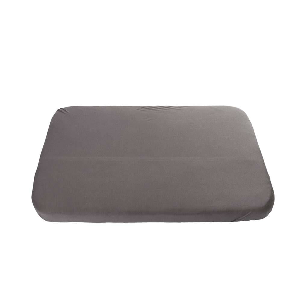 Sebra - Spannbettlaken aus Bio-Baumwolle - Baby - Dunkelgrau - 70 x 120 cm