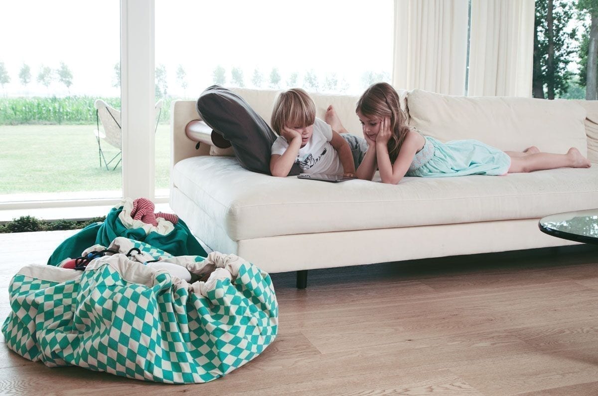 Play&Go - 2in1 Aufräumsack - Outdoor - Stripes