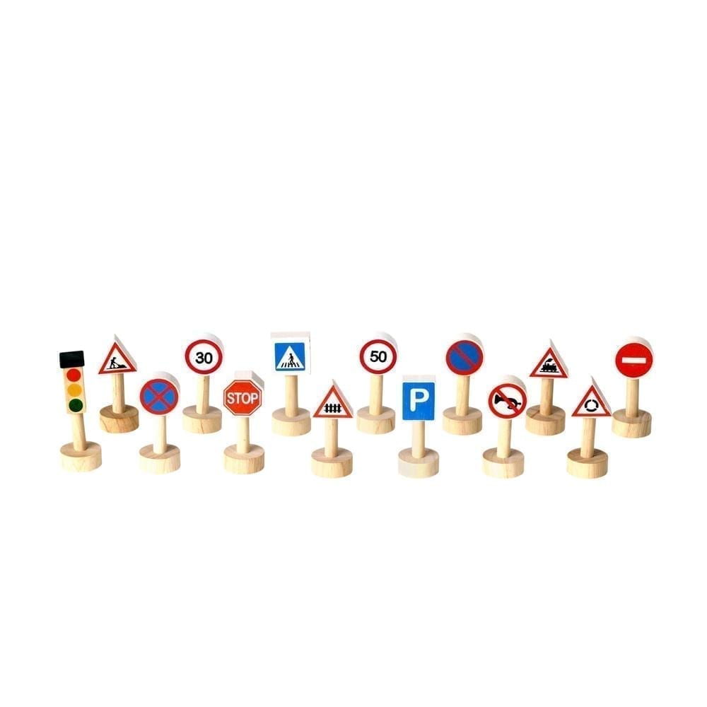 Plan Toys - Verkehrsschilder Set
