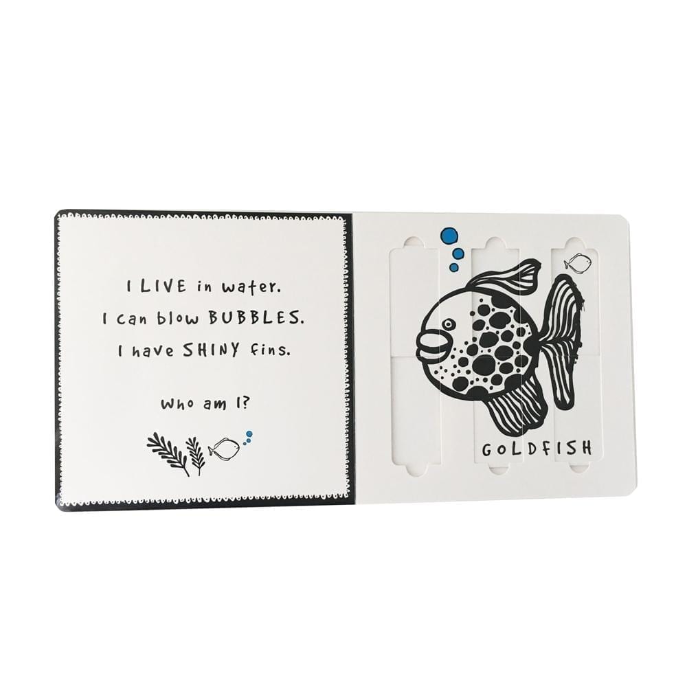 Wee Gallery - Zieh- & Schiebebuch - Haustiere