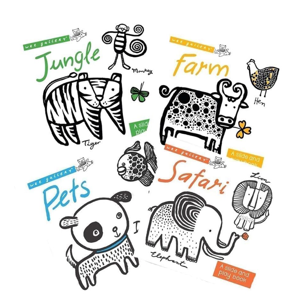 Wee Gallery - Slide & Play Book - Safari