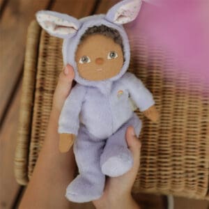 Olli Ella - Dinky Dinkum Dolls - Babs Bunny - Purple
