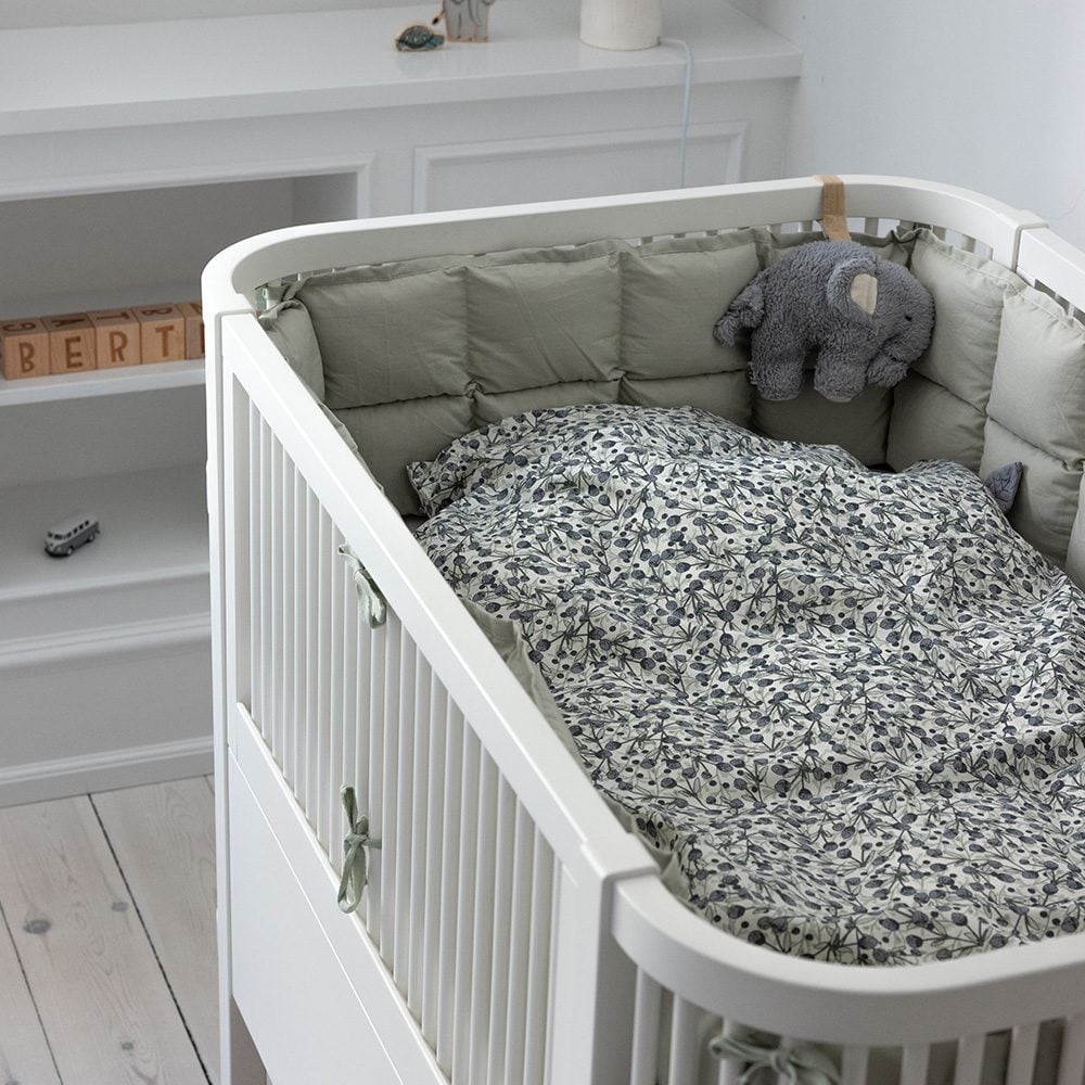 Sebra - Baby Bed linen - Blue Olive - 70 x 100 cm