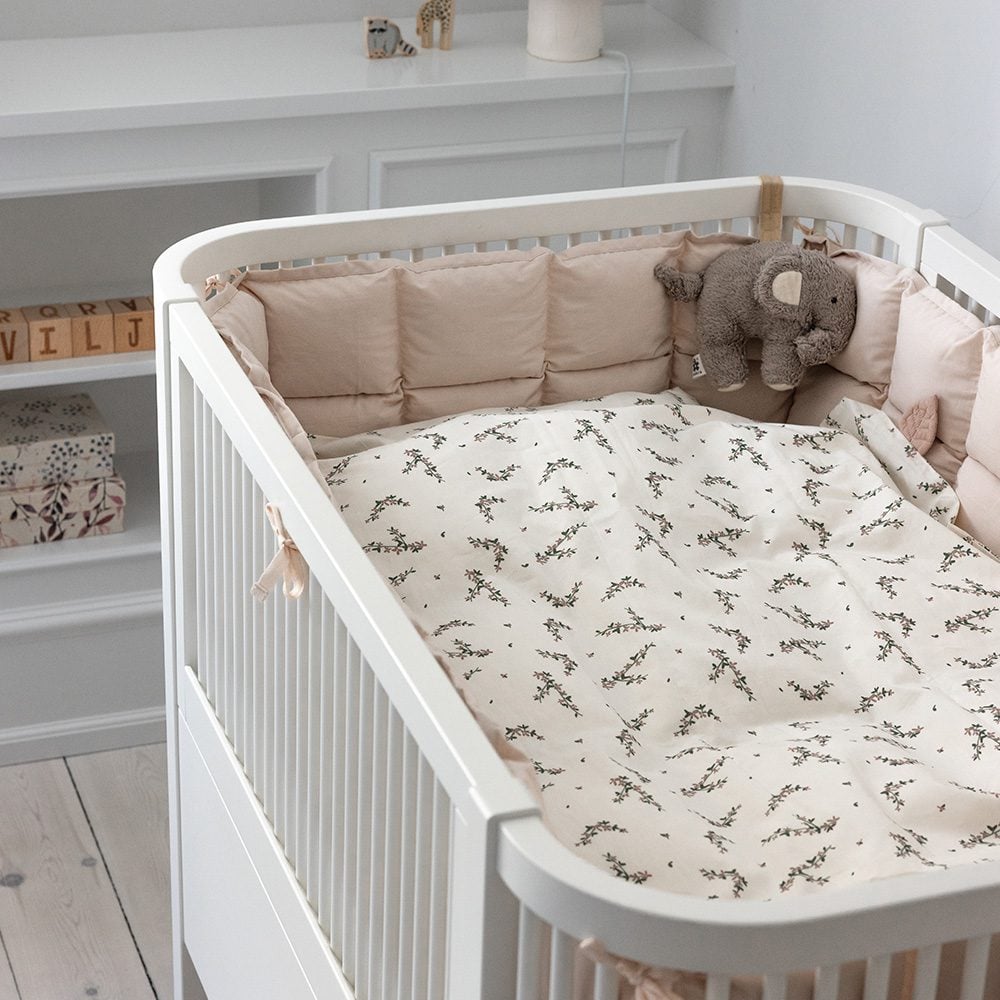 Sebra - Baby Bed linen - Powder Blossom - 70 x 100 cm