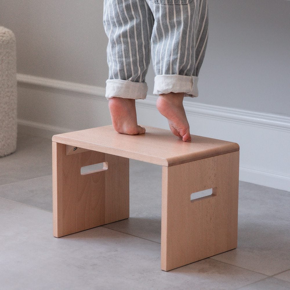 Sebra - Step Stool - Wooden Edition