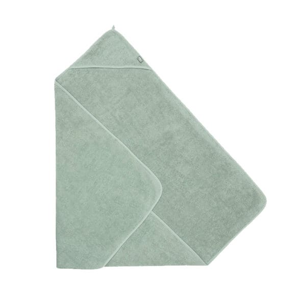 Jollein - Kapuzenhandtuch Frottee - Ash Green - 75 x 75 cm