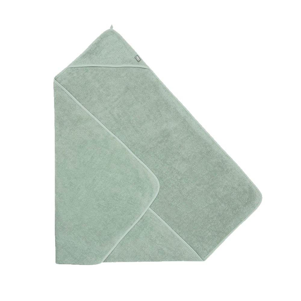 Jollein - Bath cape Terry - Ash Green - 75 x 75 cm