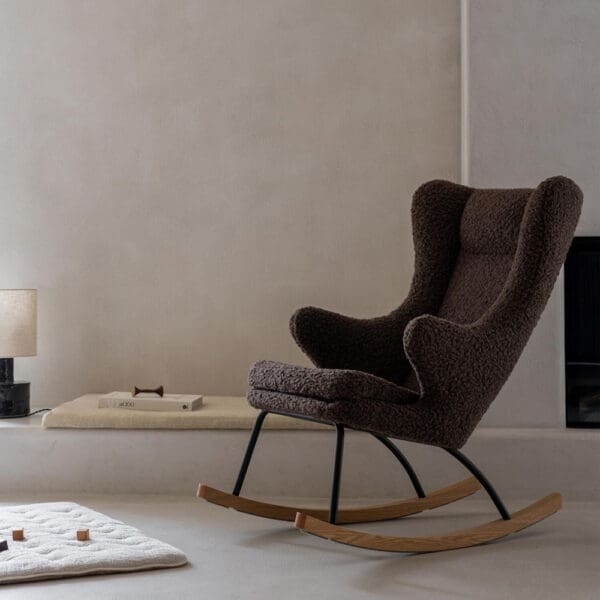 Quax - Adult Rocking Chair - De Luxe - Teddy - Bison