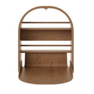 Kas Kopenhagen - Kai Wall Changing Table - Smoaked Oak